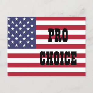 PRO CHOICE POSTCARD