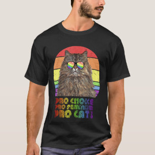 Pro Choice Pro Feminism Pro Cat Lgbtq Feminist 1 T-Shirt