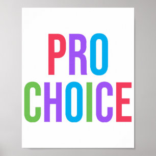 Pro-Choice Roe v Wade Feminist Women's Rights  Poster