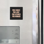 Pro Choice Women's Rights Feminist Patriarchy LGBT Magnet<br><div class="desc">Pro Choice Women's Rights Feminist Patriarchy LGBTQ Pride Activist Social Justice</div>