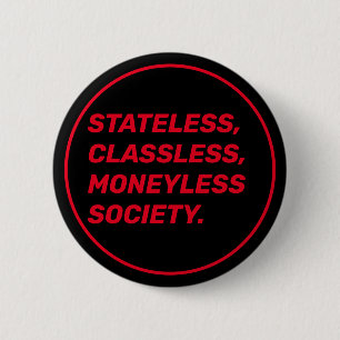 Pro-Communist 6 Cm Round Badge