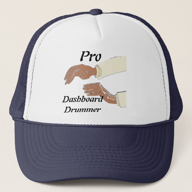 Pro Dashboard Drummer Trucker Hat (Front)