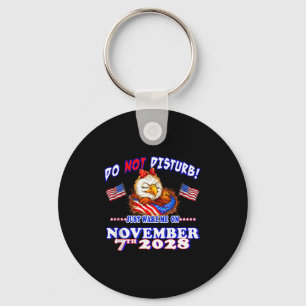 Pro Democracy Fourth July 4th Sarcastic Election E Key Ring