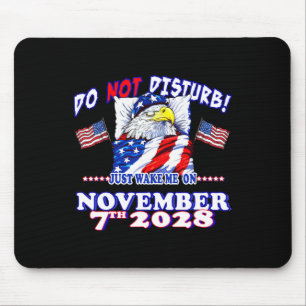 Pro Democracy Fourth July 4th Sarcastic Election E Mouse Pad