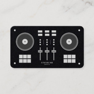 Pro-DJ Controller Business Card