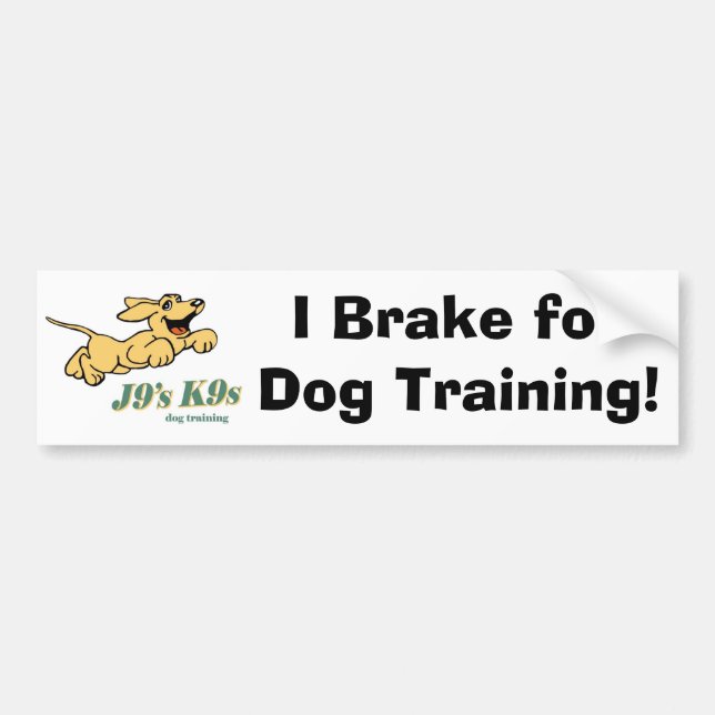 Pro Dog Training Bumper Sticker (Front)