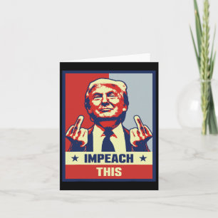 Pro Donald Trump Gifts Republican Conservative Imp Card