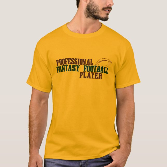 Pro Fantasy Football Player T-Shirt (Front)