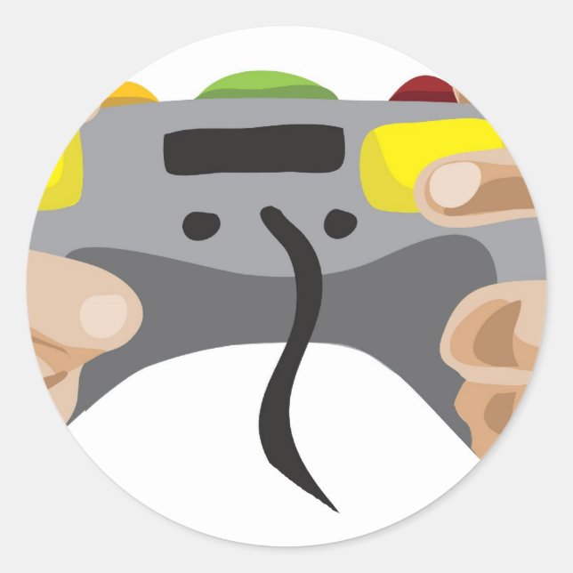 pro gamer!  Customisable: Classic Round Sticker (Front)