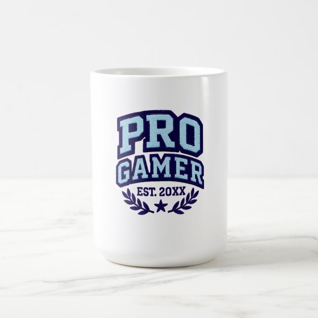 PRO GAMER — Varsity Chenille Patch Coffee Mug (Center)