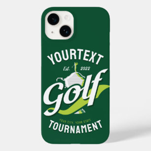 Pro Golfer NAME Golf Trophy Tournament Golfing Case-Mate iPhone 14 Case