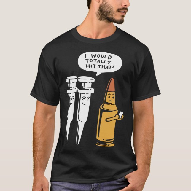 Pro Gun I For AR 15 Second Amendment T-Shirt (Front)