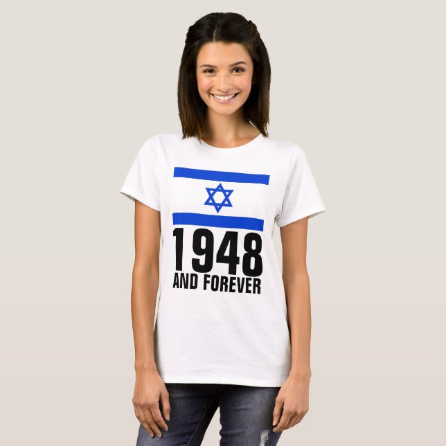PRO-ISRAEL1948 AND FOREVER JEWISH T-Shirts (Front Full)