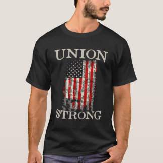 Pro Labour Union Long Sleeves T Shirt American Fla