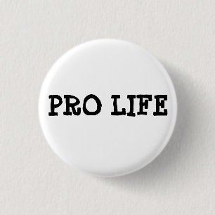 PRO LIFE 3 CM ROUND BADGE