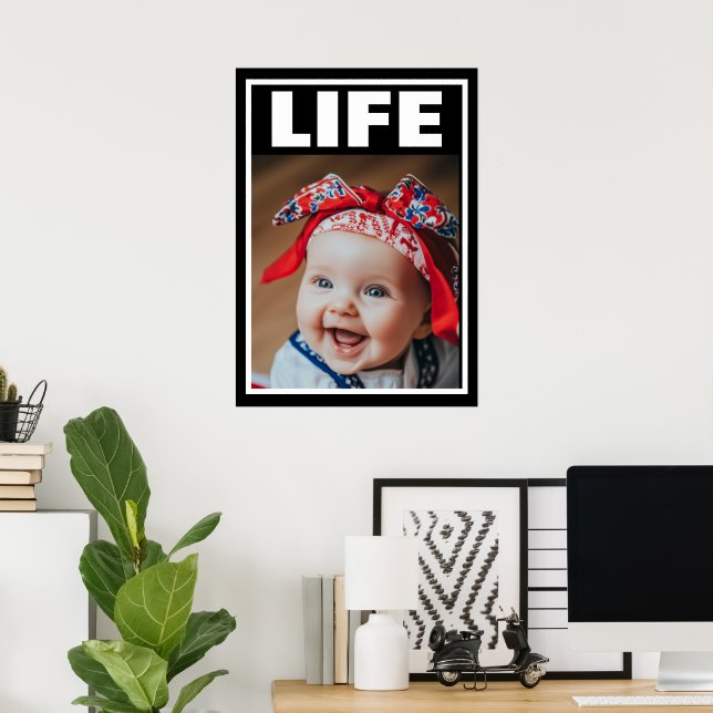 Pro-Life Baby Beautiful Polish Baby Girl Poster (Home Office)