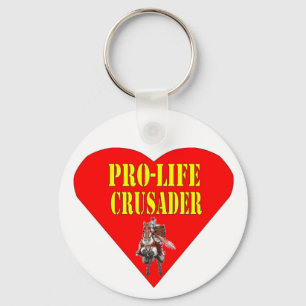 PRO LIFE CRUSADER KEY RING
