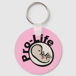 Pro-Life Foetus Design Key Ring