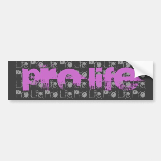 Pro Life for Teens Bumper Sticker (Front)