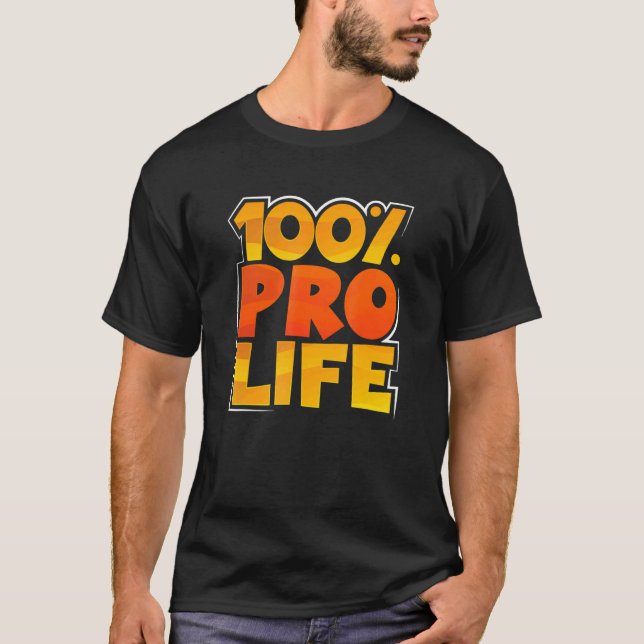 Pro Life Generation Christian Mum Anti Abortion 10 T-Shirt (Front)