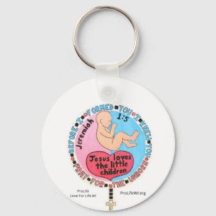 Pro-life Keychain