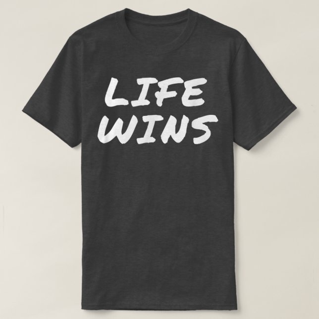Pro Life Movement Right to Life Pro Life Advocate  T-Shirt (Design Front)