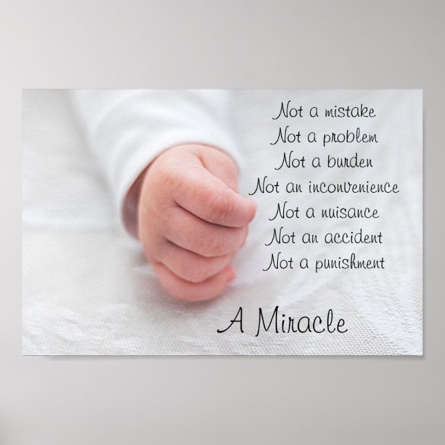 Pro-Life Poster (Front)