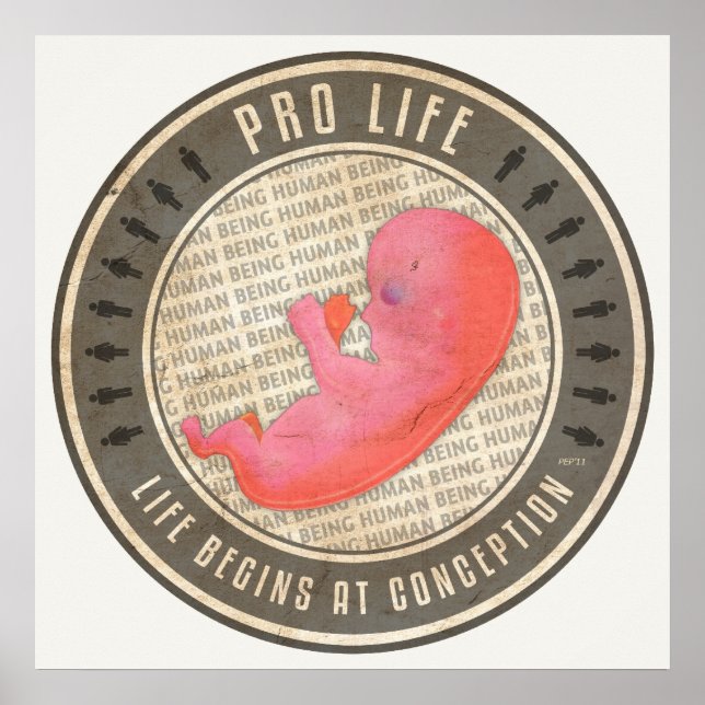 Pro Life Poster (Front)