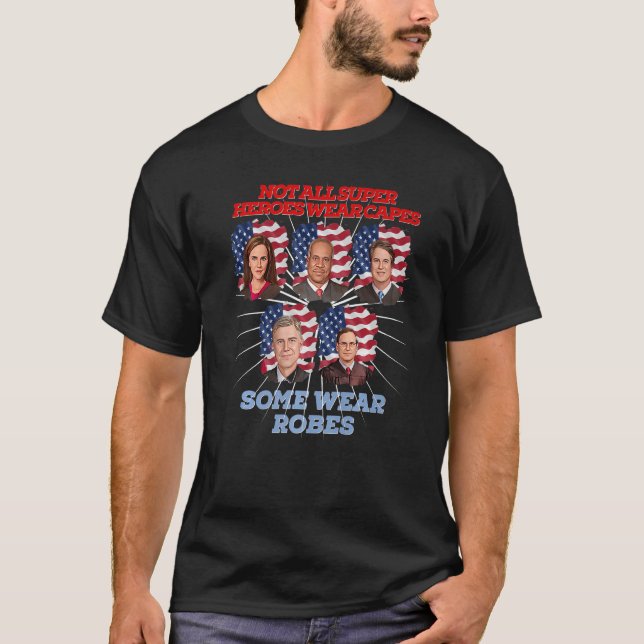Pro Life Scotus Thomas Kavanagh Coney Barrett Alit T-Shirt (Front)