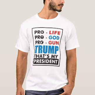 Pro Life Trump Foetus Birth New Born T-Shirt