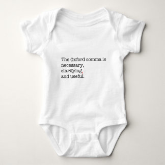 Pro-Oxford Comma Baby Bodysuit