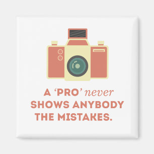 'Pro' Photographs Magnet