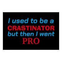 Pro procrastinator - funny