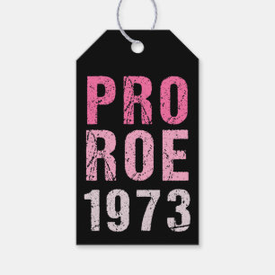 Pro Roe 1973 Gift Tags