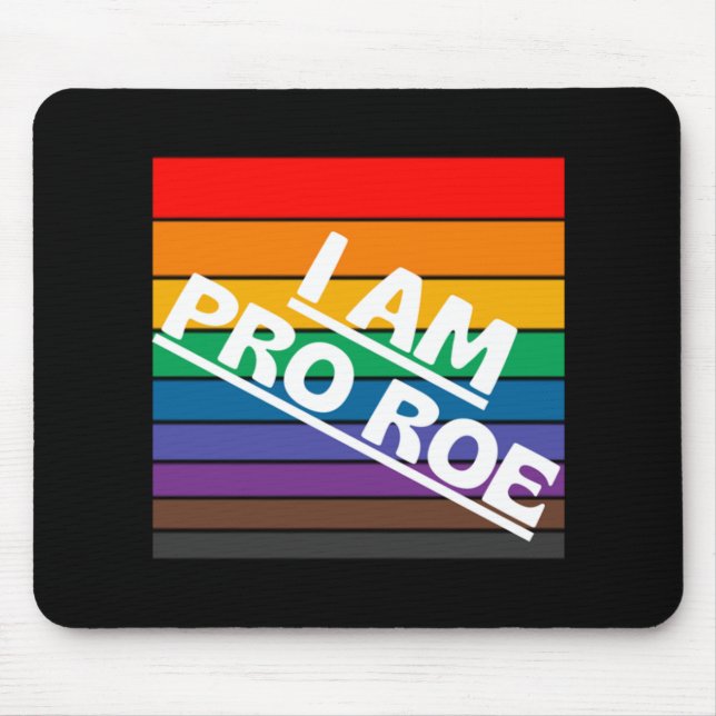 pro roe   6 mouse pad (Front)