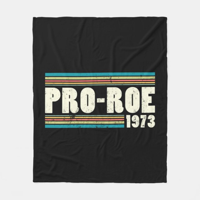 Pro Roe 9  8 Fleece Blanket (Front)