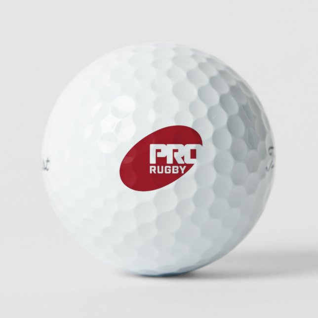 Pro Rugby League  Golf Balls (Front)