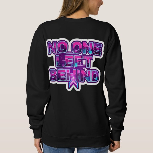 Pro Running Motivation Sweatshirt (Back)