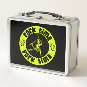 Pro Scooter Free Rider Tricks Metal Lunch Box