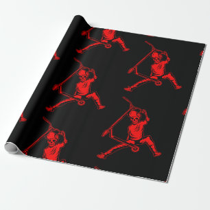 Pro Scooter Free Rider Tricks Wrapping Paper