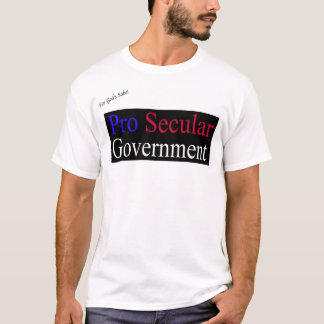 Pro Secular Government T-Shirt