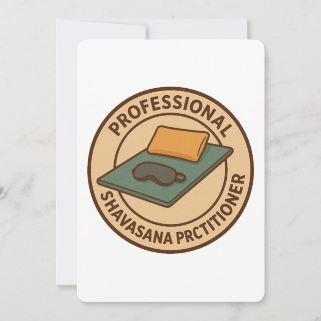 Pro Shavasana Practitioner Invitation (Front)