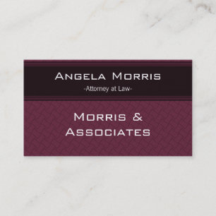 Pro Textures Business Card, Burgundy Card