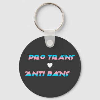 Pro Trans/We Exist Combo  Key Ring
