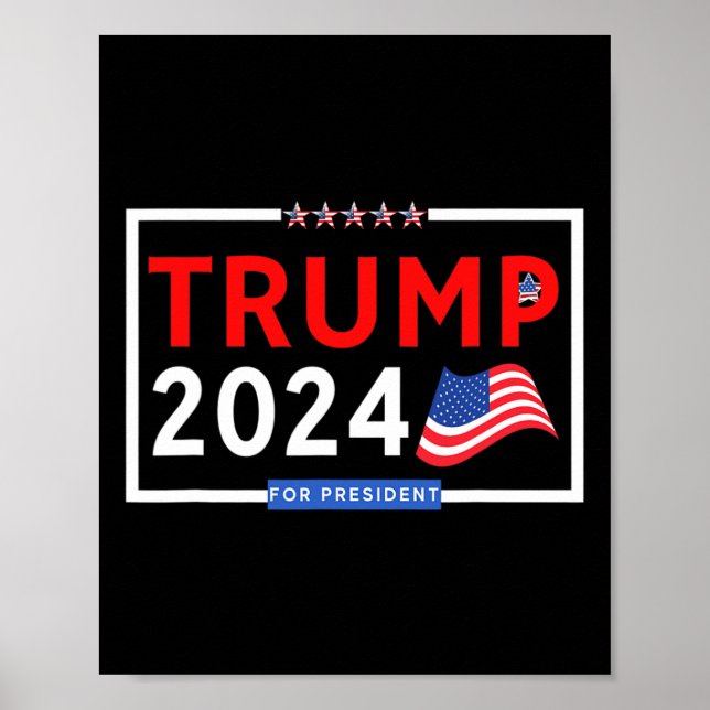 Pro Trump - Red  Poster (Front)