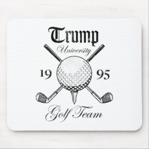 Pro Trump Vintage University Golf Team Funny Gift Mouse Pad