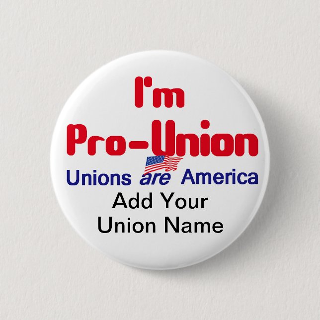 Pro Union Button (Front)
