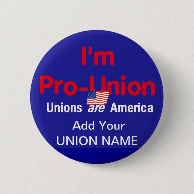 Pro Union Button (Front)