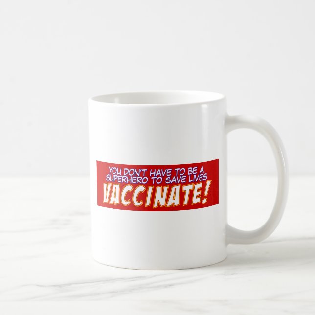 Pro-Vaccine Sticker - Vaccines - Pro-Vax Coffee Mug (Right)