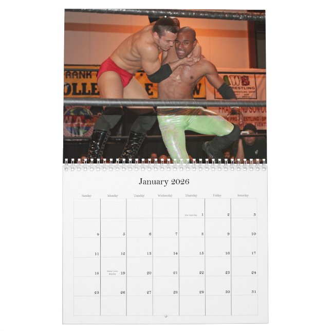 Pro Wrestling Calendar (Jan 2026)